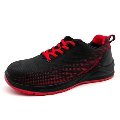 satın al Çelik ayakkabılı inşaat güvenlik ayakkabıları / solunumlu Flyknit güvenlik ayakkabıları online manufacture