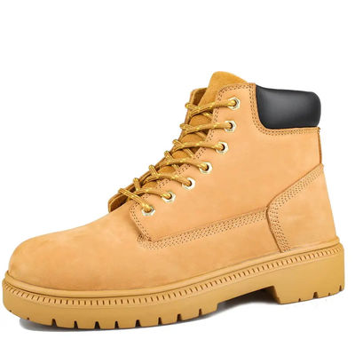 satın al Nubuck Deri Çelik Ayak ayakkabıları Spor ayakkabıları Hafif Ağırlık Solunumlu Çalışma Botları online manufacture