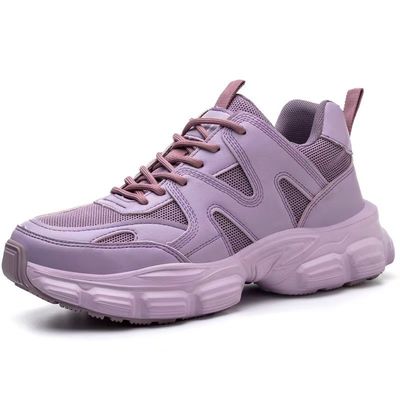 satın al Kadınlar için unisex güvenlik ayakkabıları çelik ayakkabılar pembe sarı mor online manufacture
