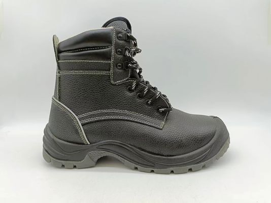 satın al Kahverengi Kış Güvenlik Ayakkabıları Kayma Dayanıklı Çelik Ayak Parmakları İzole Çalışma Botları online manufacture