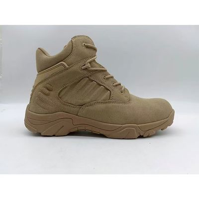 satın al Erkek Suede Çalışma Çizmeleri Kahverengi Hafif Çöl Yürüyüş Çizmeleri Açık Hava online manufacture