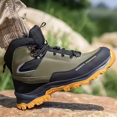 satın al Güvenlik Çalışma Çizmeleri Kaymaz Güvenlik Çizmeleri Mikrofiber Deri Güvenlik Çizmeleri Kevlar Çalışma Çizmeleri online manufacture