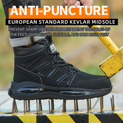 satın al Kevlar hava yastıklı tek ayakkabıları güvenlik için son güvenlik ayakkabıları online manufacture