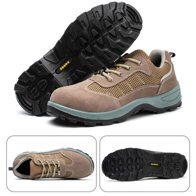 satın al Mikrofiber PU Enjeksiyon Kevlar Endüstriyel Güvenlik Ayakkabıları Çelik Ayak Parmağı Anti Smashing İş online manufacture