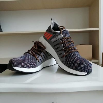 satın al Nefes alabilen uçuş örgü iş ayakkabıları Rahat güvenlik ayakkabıları Kevlar orta taban çelik ayakkabı EVA taban online manufacture
