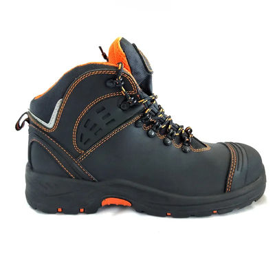 Nubuck Leather S3 Erkekler İçin Güvenlik Ayakkabısı Su geçirmez Ayakkabı Botları