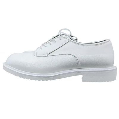 Çelik ayakkabı Beyaz ayakkabılar Unisex PU tek ayakkabı Güvenlik ayakkabıları Anti Smash Anti Puncture