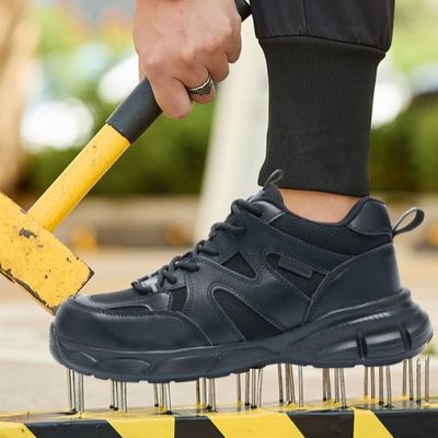 Endüstriyel Güvenlik Unisex İşçiler için Çelik Ayakkabıları